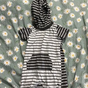 18 month toddler boy hooded one piece
